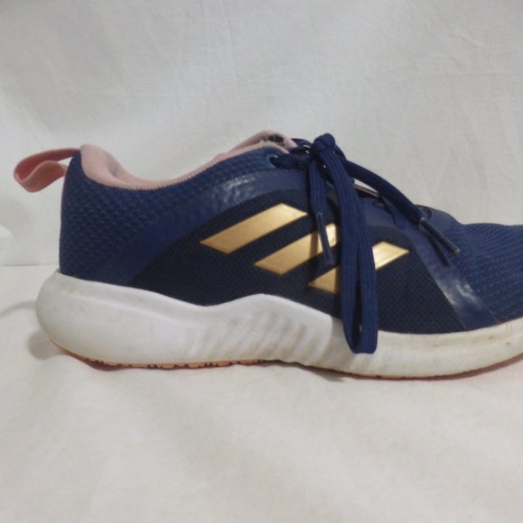 ADIDAS, non marking running shoes, Ready Steady Girl! print on back pull tab EUC - Picture 14 of 14